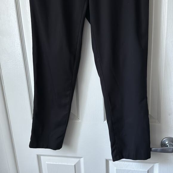 TROIS Black Wool Trouser Pants Ankle Crop size 2 - Picture 4 of 8
